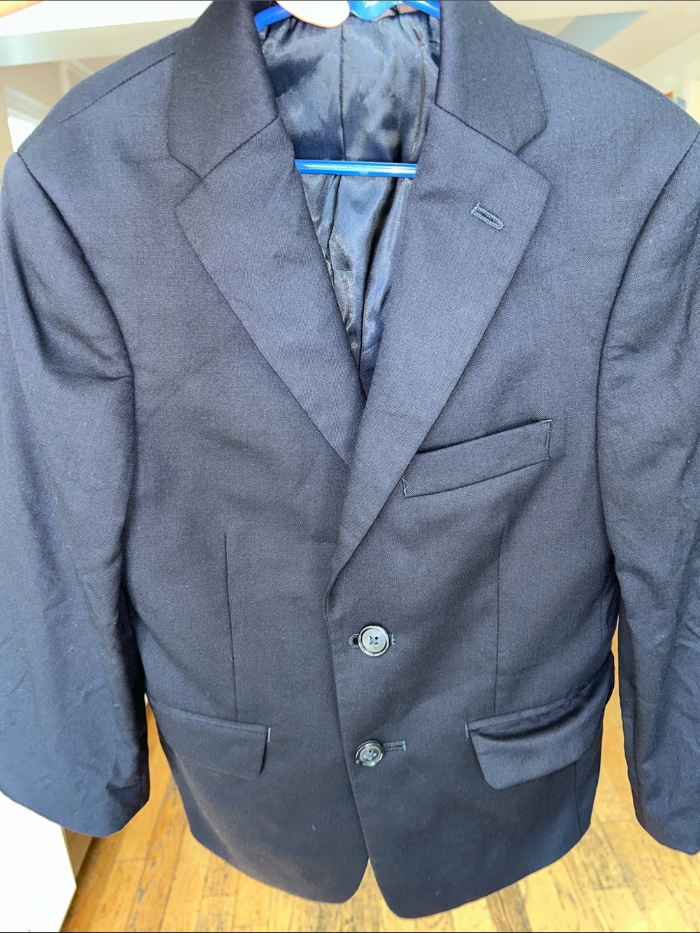 Michael Kors Dark Navy Two-Button Blazer